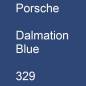 Preview: Porsche, Dalmation Blue, 329.